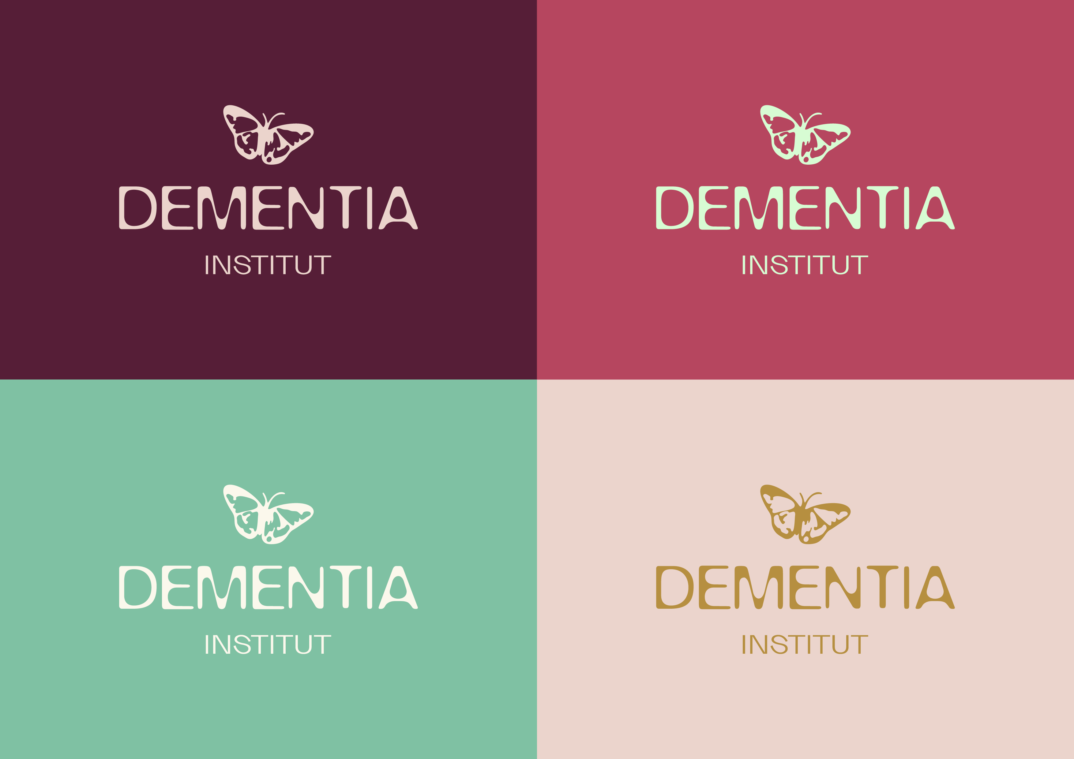 Dementia Institut vizuální identita